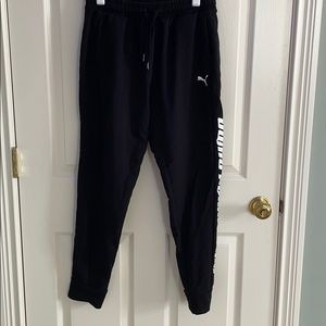 Black Puma Joggers